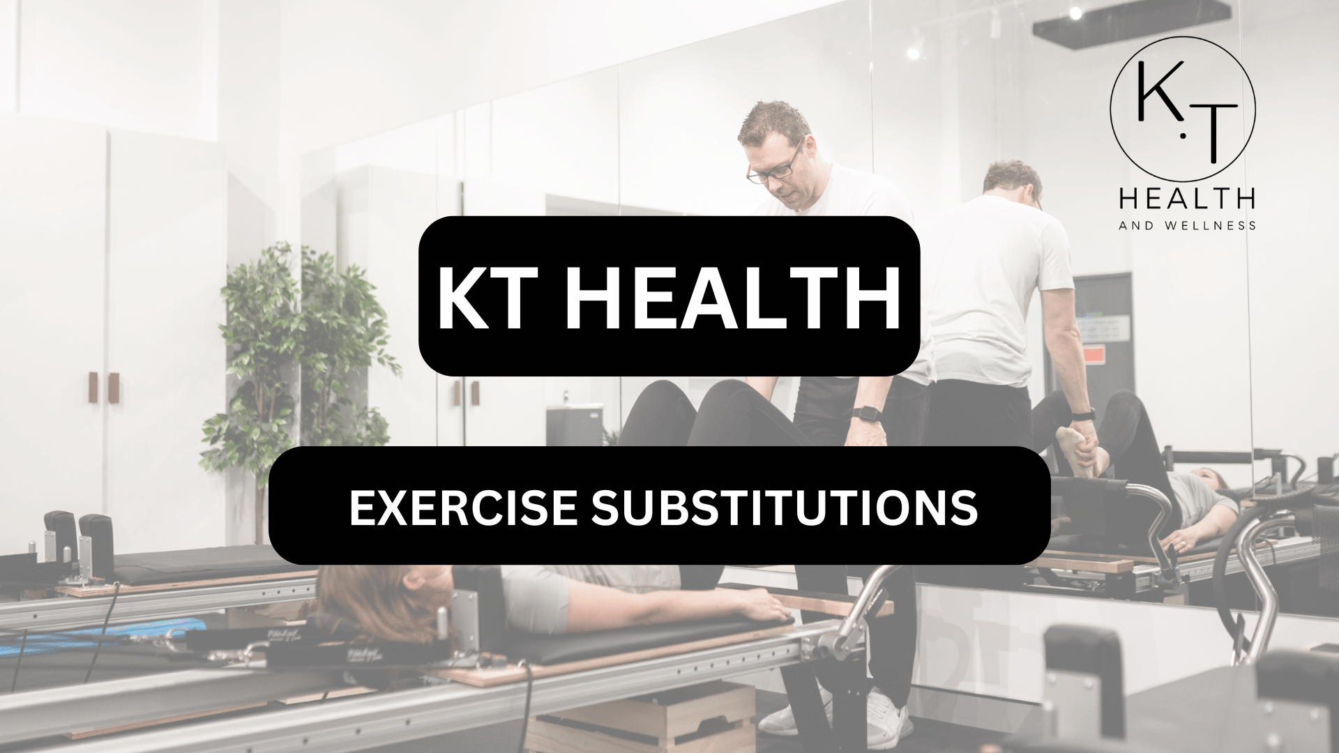 1.15 EXERCISE SUBSTITUTIONS